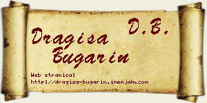 Dragiša Bugarin vizit kartica